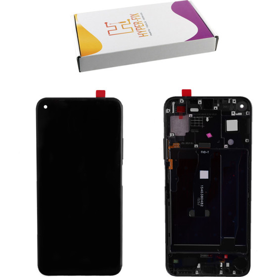 HYPER-Fix Honor 20/Huawei Nova 5T ����� + Touch Screen + Lens + Frame Black Service Pack - (HF-02352TMU)
