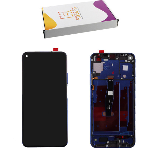 HYPER-Fix Honor 20/Huawei Nova 5T ����� + Touch Screen + Lens + Frame Blue Service Pack - (HF-02352TNQ)