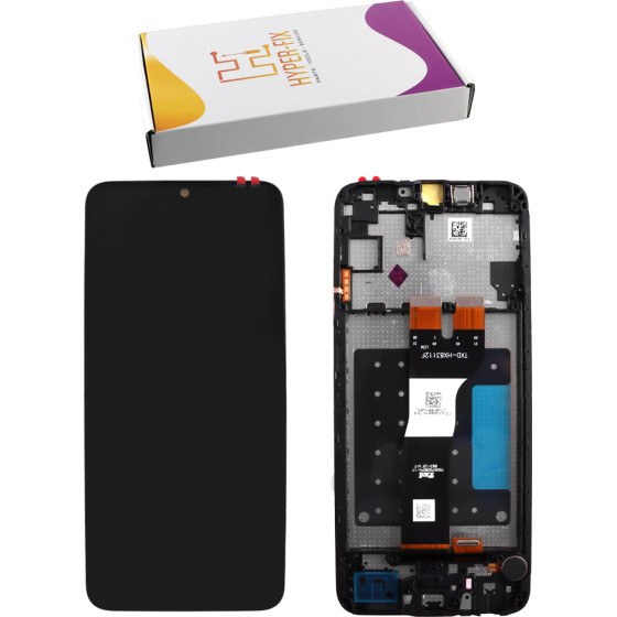 HYPER-Fix Samsung A057 A05s �����+Touch Screen + Lens + Frame Black Service Pack - (HF-GH82-21238A)