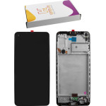 HYPER-Fix Samsung A217 A21s �����+Touch Screen + Lens + Frame HF-GH82-23089� Black Service Pack - (HF-GH82-23089�/ HF-GH82-22988A)