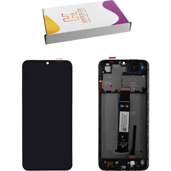 HYPER-Fix Xiaomi Redmi A2/A2 Plus ����� + Touch Screen + Lens + Frame Black Service Pack - (HF-560001C3S200)