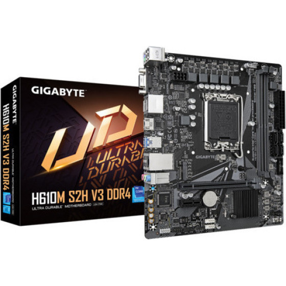 Gigabyte Motherboard 1700 ,Matx - (H610M S2H V3 DDR4)
