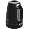 Adler 1,7L Steel Electric Kettle With Lcd And Temperature Control Black - (AD1295B)