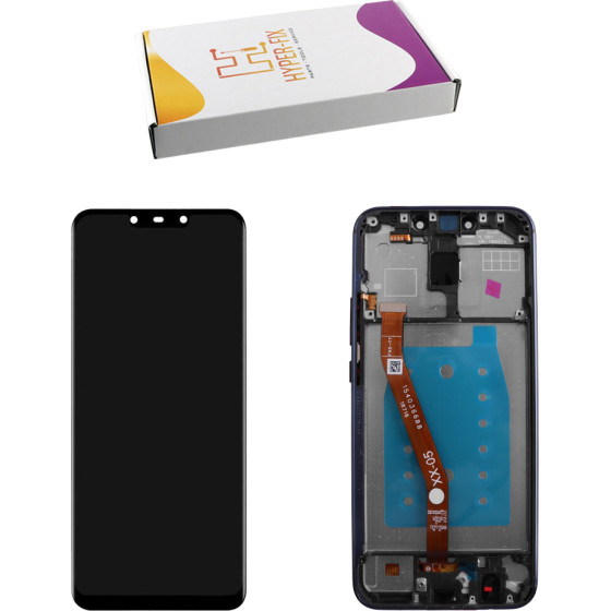 HYPER-Fix Huawei Mate 20 Lite ����� + Touch Screen + Lens + Frame Blue Service Pack - (HF-02352GTT)