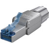 Goobay ����� RJ45 65939, Cat 6A STP, tool-free, ����� - (65939GB)
