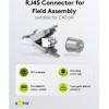 Goobay ����� RJ45 65939, Cat 6A STP, tool-free, ����� - (65939GB)