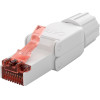 Goobay ����� RJ45 Cat 6 UTP, tool-free, ����� - (65942)
