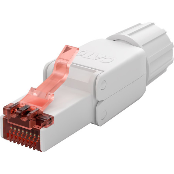 Goobay ����� RJ45 Cat 6 UTP, tool-free, ����� - (65942)