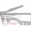 Goobay ����� RJ45 Cat 6 UTP, �������, 10��� - (93828)