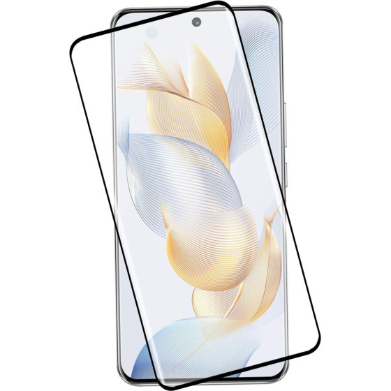 Idol 1991 Tempered Glass Honor 100 5G 6.78'' 9H 0.25mm 3D Edge Glue Semi Curved Finger Unlock BLACK