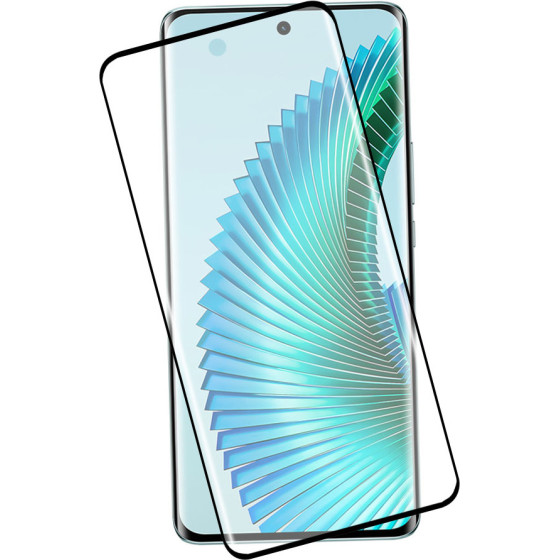 Idol 1991 Tempered Glass Honor Magic 6 Lite 5G 6.67'' 9H 0.25mm 3D Edge Glue Semi Curved Finger Unlock BLACK