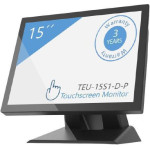 Touchscreen Monitor 15- Inch Desktop ( TEU-15S1-D-P) Pcap 10 -TOUCH, Zero Bezel DESIGN