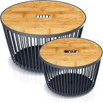 Prosperplast Clubo Set Basket 450x248mm Grey - (ICLUE1ST-S433)