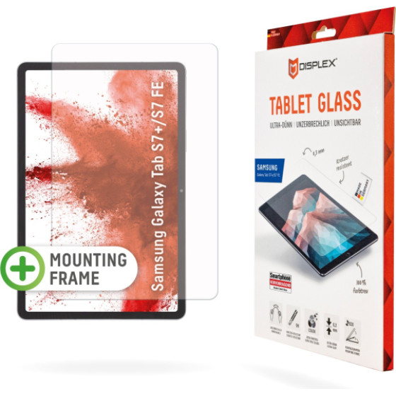 Displex Tablet Hybrid Glass 2D For Samsung Galaxy Tab S7+/S7 FE/S8+/S9(FE)+ - (01542)
