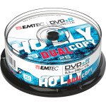 Emtec DVD+R 8.5GB 1-8x Cake Box 25pCs - (ECOVPRW85258CB)