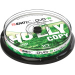 Emtec DVD-R 4.7GB 1-4x Cake Box 10pCs - (ECOVRW47104CB)