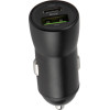Maxlife Car Charger QC3.0 Pd + 1 Port 20W Black - (MXCC-04)