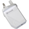 Muvit For Change Uk Travel Charger 2.4A 12W White - (MCACC0009)