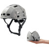 Overade Zoom Folding Bicycle Helmet Grey Size S-M - (10031GY500)