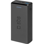 SBS Powerbank 20000 Mah 2 Ports 2.1A Black - (BB20000FASTK)
