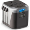 SBS Universal Travel Charger 12W EU/UK/US/Aus Black - (ADAPT2USBUNI)