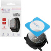 Volte-Tel Tempered Glass Garmin Forerunner 955 1.3'' 9H 0.30mm 2.5D Easy Application Full Glue Full Cover TRANSPARENT