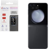 Volte-Tel Tempered Glass Samsung Z Flip 6 9H 0.25mm 3D Curved For Camera BLACK