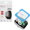 Volte-Tel Tempered Glass Xiaomi Redmi Watch 4 1.97'' 9H 0.30mm 2.5D Easy Application Full Glue Full Cover TRANSPARENT