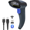 Netum 3IN1 1D BT/2.4G/Wired Barcode Scanner Supports Windows - (NT-W6X)