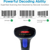 Netum 3IN1 1D BT/2.4G/Wired Barcode Scanner Supports Windows - (NT-W6X)