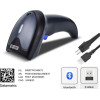 Netum 3IN1 2D BT/2.4G/Wired Barcode Scanner Support IOS/Android - (NT-W8X)
