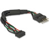 DeLock ������� Usb 2.0 10-Pin 2mm �� 2.54mm 480 Mbps, 12cm - (41977)
