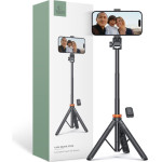 Tech Protect Selfie Stick Tripod Bluetooth Black - (TPL08S)