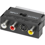 Vivanco Adapter Scart To 3 X Rca / S Video Mini Din - (47048)