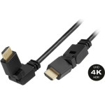 Vivanco High Speed Hdmi Cable Hdmi To Hdmi Ethernet 4K 360 Degrees 1.5m - (47169)