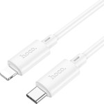 Hoco Type C To Lightning Data Cable 1m 20W X88 White - (HCX88TCLI20W)