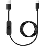 Powertech ������� USB-C �� Usb �� ��������, 10W, 2m, ����� - (CAB-UC085)