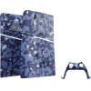 Maxx Tech Blue Wave Camo Faceplates Kit ��� PS5 Slim - (MXT-SLFPBC-PS5)