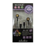 ��������� SUOGE SG-126 (3.5/ 2.5MM) BLACK