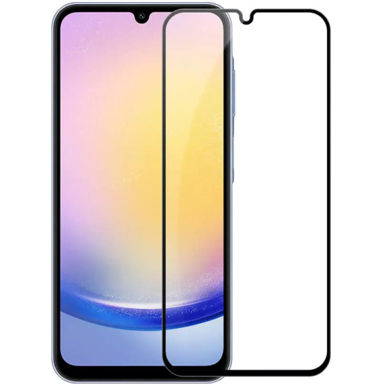Powertech Tempered Glass 5D ��� Samsung A25 5G, Full Glue - (TGC-0687)