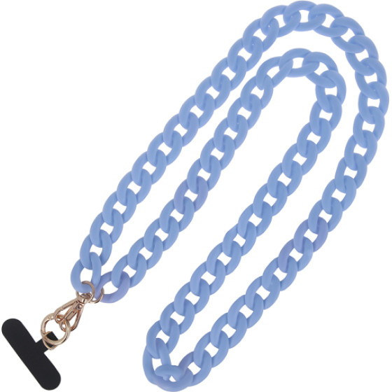 Is Universal Neck Strap Chain For Phones 1.2m Matte Light Blue - (UNSCMLB)