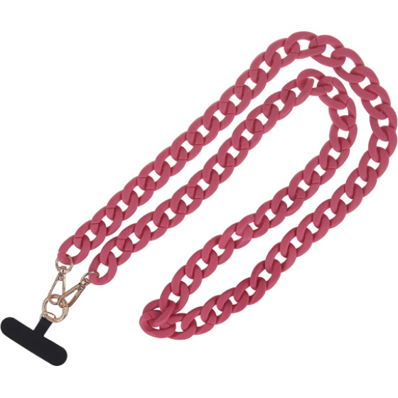 Is Universal Neck Strap Chain For Phones 1.2m Matte Pink - (UNSCMP)