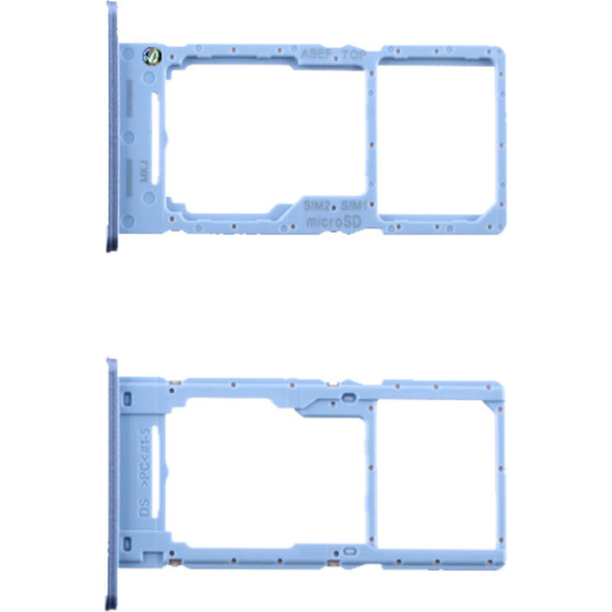 Samsung A25 5G A256 Dual Sim Card + Memory Holder Blue Original Service Pack - (GH98-48655D)