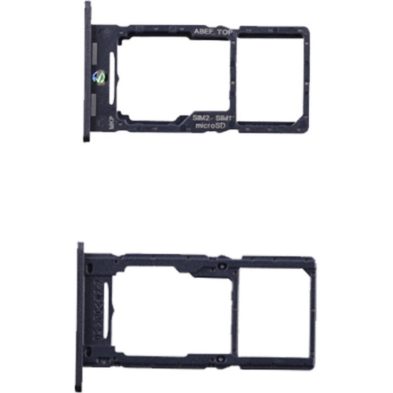 Samsung A25 5G A256 Dual Sim Card + Memory Holder Gray Original Service Pack - (GH98-48655A)