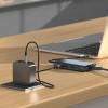 Powertech Docking Station 8 �����, USB-C �������, 100W PD, ���� - (BYL-2311)