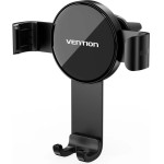 Vention Auto-Clamping Car Phone Mount With Duckbill Clip Black Disc Type - (KCGB0)