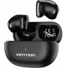 Vention True Wireless Bluetooth Earbuds Tiny T12 Black - (NBLB0)