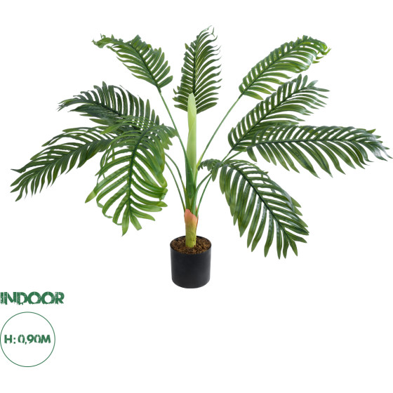 GloboStar Artificial Garden Areca Palm 20926 ������������ ���� ����� �90cm - (20936)