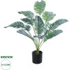 GloboStar Artificial Garden Banana Zebra ������������ ���� �������� ����� �55cm - (20930)