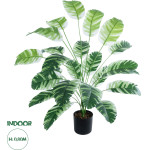 GloboStar Artificial Garden Banana Zebra ������������ ���� �������� ����� �80cm - (20918)